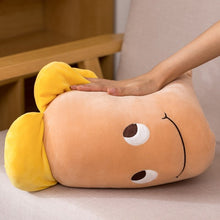 Lade das Bild in den Galerie-Viewer, Jetzt Wundervolle Sonnenblumen Stoffkissen mit einem Lächeln ca. 50cm bei Kuscheltiere.store kaufen