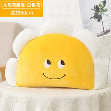 Lade das Bild in den Galerie-Viewer, Jetzt Wundervolle Sonnenblumen Stoffkissen mit einem Lächeln ca. 50cm bei Kuscheltiere.store kaufen