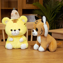 Lade das Bild in den Galerie-Viewer, Jetzt Plüschiger Mini Tiger in verschiedenen Motiven - Kuschel Tiger bei Kuscheltiere.store kaufen