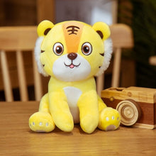 Lade das Bild in den Galerie-Viewer, Jetzt Plüschiger Mini Tiger in verschiedenen Motiven - Kuschel Tiger bei Kuscheltiere.store kaufen