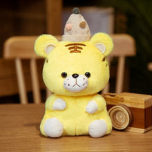 Lade das Bild in den Galerie-Viewer, Jetzt Plüschiger Mini Tiger in verschiedenen Motiven - Kuschel Tiger bei Kuscheltiere.store kaufen