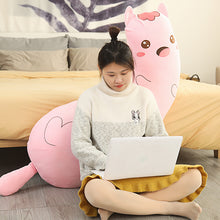 Lade das Bild in den Galerie-Viewer, Jetzt Lustige Kuschel Katze Kissen Stofftier (ca. 60cm) bei Kuscheltiere.store kaufen