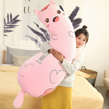 Lade das Bild in den Galerie-Viewer, Jetzt Lustige Kuschel Katze Kissen Stofftier (ca. 60cm) bei Kuscheltiere.store kaufen