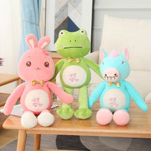 Lade das Bild in den Galerie-Viewer, Jetzt Tolle Comic Kuscheltiere - Frosch, Schwein, Hase oder Pferd (55cm oder 90cm) bei Kuscheltiere.store kaufen