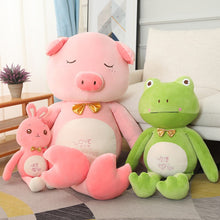 Lade das Bild in den Galerie-Viewer, Jetzt Tolle Comic Kuscheltiere - Frosch, Schwein, Hase oder Pferd (55cm oder 90cm) bei Kuscheltiere.store kaufen