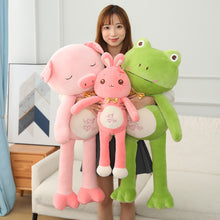 Lade das Bild in den Galerie-Viewer, Jetzt Tolle Comic Kuscheltiere - Frosch, Schwein, Hase oder Pferd (55cm oder 90cm) bei Kuscheltiere.store kaufen