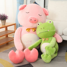 Lade das Bild in den Galerie-Viewer, Jetzt Tolle Comic Kuscheltiere - Frosch, Schwein, Hase oder Pferd (55cm oder 90cm) bei Kuscheltiere.store kaufen
