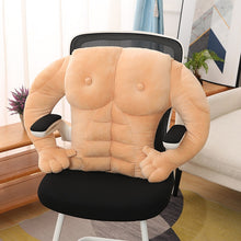 Lade das Bild in den Galerie-Viewer, Jetzt Lustiges Muskel Sixpack Kissen (50cm oder 70cm) bei Kuscheltiere.store kaufen
