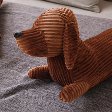 Lade das Bild in den Galerie-Viewer, Jetzt Dackel Dachshund Kuscheltier (55cm, 70cm oder 110cm) bei Kuscheltiere.store kaufen