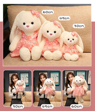Lade das Bild in den Galerie-Viewer, Jetzt Liebliches Kaninchen Plüsch Tier (30/45/60cm) bei Kuscheltiere.store kaufen