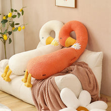 Lade das Bild in den Galerie-Viewer, Jetzt XXL 1 Meter Ente Plüsch Tier Stoff Ente bei Kuscheltiere.store kaufen