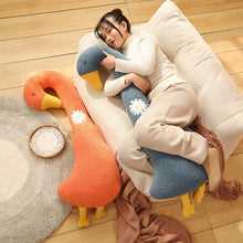 Lade das Bild in den Galerie-Viewer, Jetzt XXL 1 Meter Ente Plüsch Tier Stoff Ente bei Kuscheltiere.store kaufen