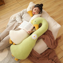 Lade das Bild in den Galerie-Viewer, Jetzt XXL 1 Meter Ente Plüsch Tier Stoff Ente bei Kuscheltiere.store kaufen