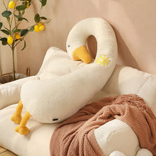 Lade das Bild in den Galerie-Viewer, Jetzt XXL 1 Meter Ente Plüsch Tier Stoff Ente bei Kuscheltiere.store kaufen