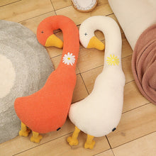 Lade das Bild in den Galerie-Viewer, Jetzt XXL 1 Meter Ente Plüsch Tier Stoff Ente bei Kuscheltiere.store kaufen