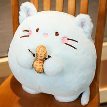 Lade das Bild in den Galerie-Viewer, Jetzt Plüschfigur niedliche Maus mit Erdnuss, 30 - 45 cm bei Kuscheltiere.store kaufen