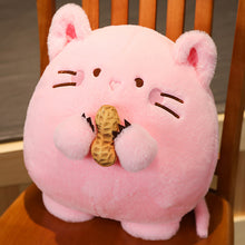 Lade das Bild in den Galerie-Viewer, Jetzt Plüschfigur niedliche Maus mit Erdnuss, 30 - 45 cm bei Kuscheltiere.store kaufen