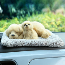 Lade das Bild in den Galerie-Viewer, Jetzt Mutter und Welpe Hunde Plüschtiere (ca. 26.x21cm) bei Kuscheltiere.store kaufen