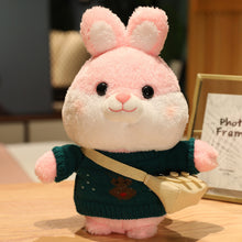 Lade das Bild in den Galerie-Viewer, Jetzt Süße Plüsch Hasen mit Brille in verschiedenen Looks (ca. 30cm) bei Kuscheltiere.store kaufen