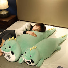 Lade das Bild in den Galerie-Viewer, Jetzt 80-150cm Witzige Dino - Panda Kuscheltiere bei Kuscheltiere.store kaufen