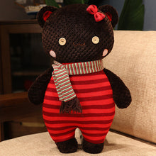 Lade das Bild in den Galerie-Viewer, Jetzt Teddy-Kuscheltier Schal und Pullover (ca. 55cm) bei Kuscheltiere.store kaufen