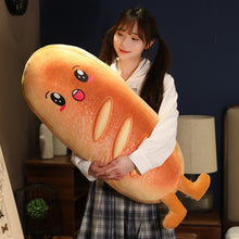 Lade das Bild in den Galerie-Viewer, Jetzt Rückenkissen im lustigen 3D Brot Design Brot Stofftier bei Kuscheltiere.store kaufen