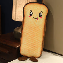 Lade das Bild in den Galerie-Viewer, Jetzt Rückenkissen im lustigen 3D Brot Design Brot Stofftier bei Kuscheltiere.store kaufen