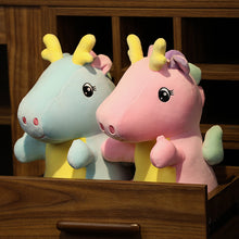 Lade das Bild in den Galerie-Viewer, Jetzt Niedliches Drachen Stofftier (35/45/60cm) bei Kuscheltiere.store kaufen