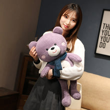 Lade das Bild in den Galerie-Viewer, Jetzt Süßer Teddybär mit Schal in verschiedenen Farben (ca. 60cm) bei Kuscheltiere.store kaufen