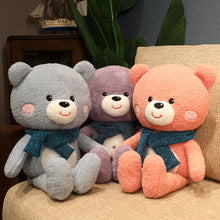 Lade das Bild in den Galerie-Viewer, Jetzt Süßer Teddybär mit Schal in verschiedenen Farben (ca. 60cm) bei Kuscheltiere.store kaufen