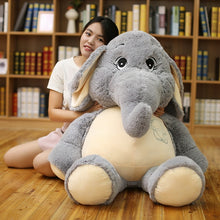 Lade das Bild in den Galerie-Viewer, Jetzt Supergroßer Elefant zum Kuscheln Stofftier 38/58/68cm bei Kuscheltiere.store kaufen