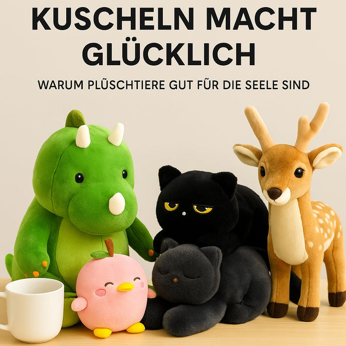Kuscheln macht glücklich – Warum Plüschtiere gut für die Seele sind