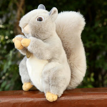 Lade das Bild in den Galerie-Viewer, Niedliches Eichhörnchen mit Nüssen Stofftier (ca. 20cm)
