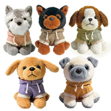Lade das Bild in den Galerie-Viewer, Niedliche Plüschhunde mit Pullover Plüschtier  (ca. 18/25cm)
