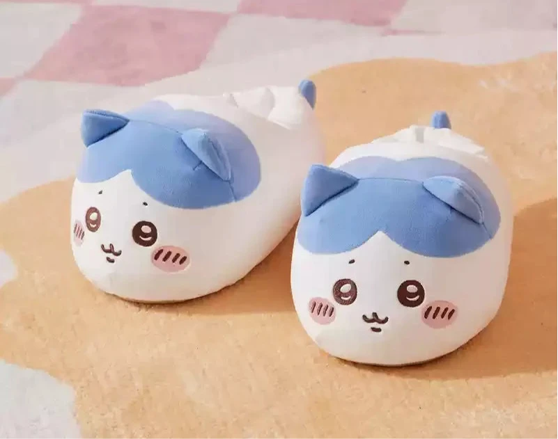Chiikawa Flauschige Plüsch Hausschuhe Slipper