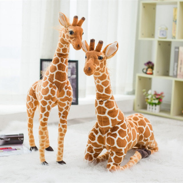Jetzt XXL Giraffe als Stofftier - bis zu 140cm bei Kuscheltiere.store kaufen