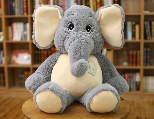 Jetzt Supergroßer Elefant zum Kuscheln Stofftier 38/58/68cm bei Kuscheltiere.store kaufen