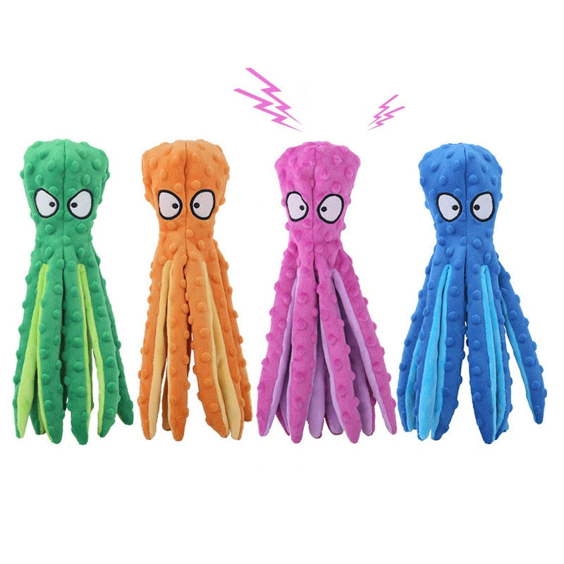 Oktopus Hundespielzeug – Kuscheltiere.store