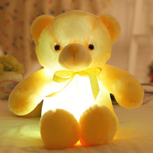 Lade das Bild in den Galerie-Viewer, Jetzt Leuchtender Teddybär in verschiedenen Farben (30cm oder 50cm) bei Kuscheltiere.store kaufen
