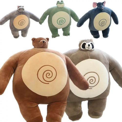 Jetzt Witzige Kuschetiere mit kleinen Kopf - Teddybär, Elephant, Teddybär etc. bei Kuscheltiere.store kaufen