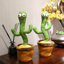 Lade das Bild in den Galerie-Viewer, Jetzt Tanzender Plüsch Kaktus mit Musik - Lustige Geschenkidee bei Kuscheltiere.store kaufen
