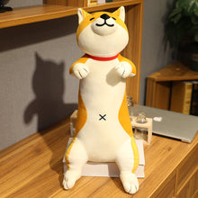 Lade das Bild in den Galerie-Viewer, Jetzt 60-120cm Niedliche Shiba Inu Hunde und Katzen Stofftiere bei Kuscheltiere.store kaufen
