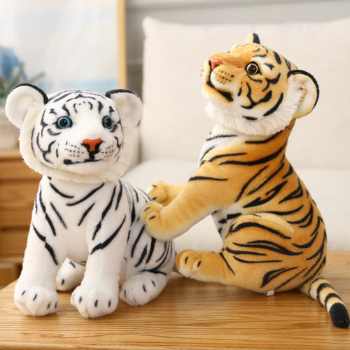 Jetzt Zuckersüße Tiger Welpen Stofftiere (23/27/33cm) bei Kuscheltiere.store kaufen