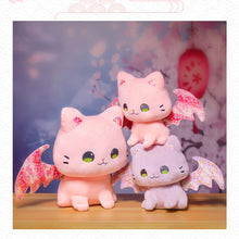 Lade das Bild in den Galerie-Viewer, Jetzt Zuckersüße Pinke Sakura Kätzchen mit Flügeln Kuscheltier bei Kuscheltiere.store kaufen
