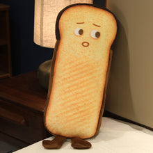 Lade das Bild in den Galerie-Viewer, Jetzt Rückenkissen im lustigen 3D Brot Design Brot Stofftier bei Kuscheltiere.store kaufen
